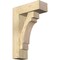 Ekena Millwork Merced Block Rough Sawn Bracket w/ Offset Brace, Douglas Fir, 6"W x 16"D x 24"H BKT0604X16X24MRC05RDF - alternate 1